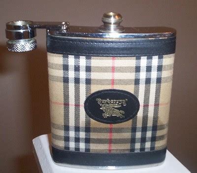 burberry hip flask|discreet hip flask.